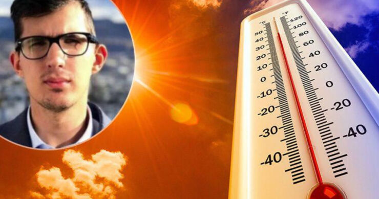 “Najnenormalnije temperature” – Sladić: Kao rezultat gornjeg grebena koji se proteže od sjeverne Afrike…