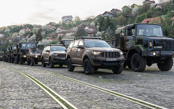 U ponedjeljak veliki broj EUFOR vozila kretat će se prema Sarajevu