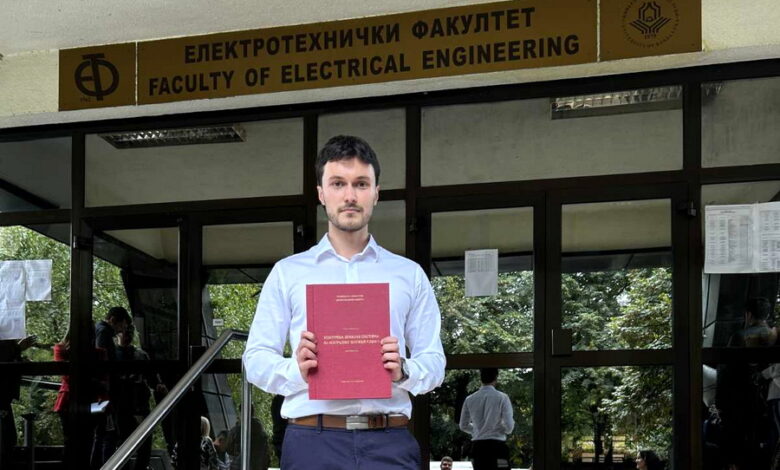 Miroslav iz Prijedora diplomirao desetkom i postao inženjer elektrotehnike u 23. godini