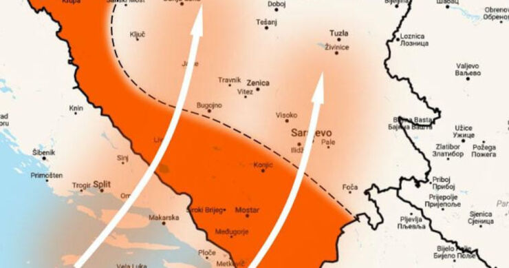 vremenska prognoza danas