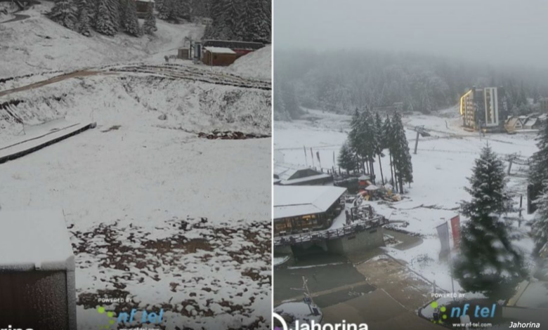 Jahorina i jutros pod bijelim pokrivačem: Pogledajte kako izgledaju druge planine