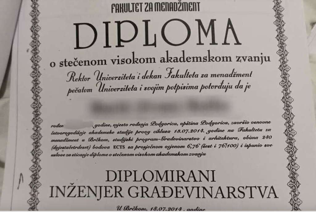 skandal s diplomama u BiH