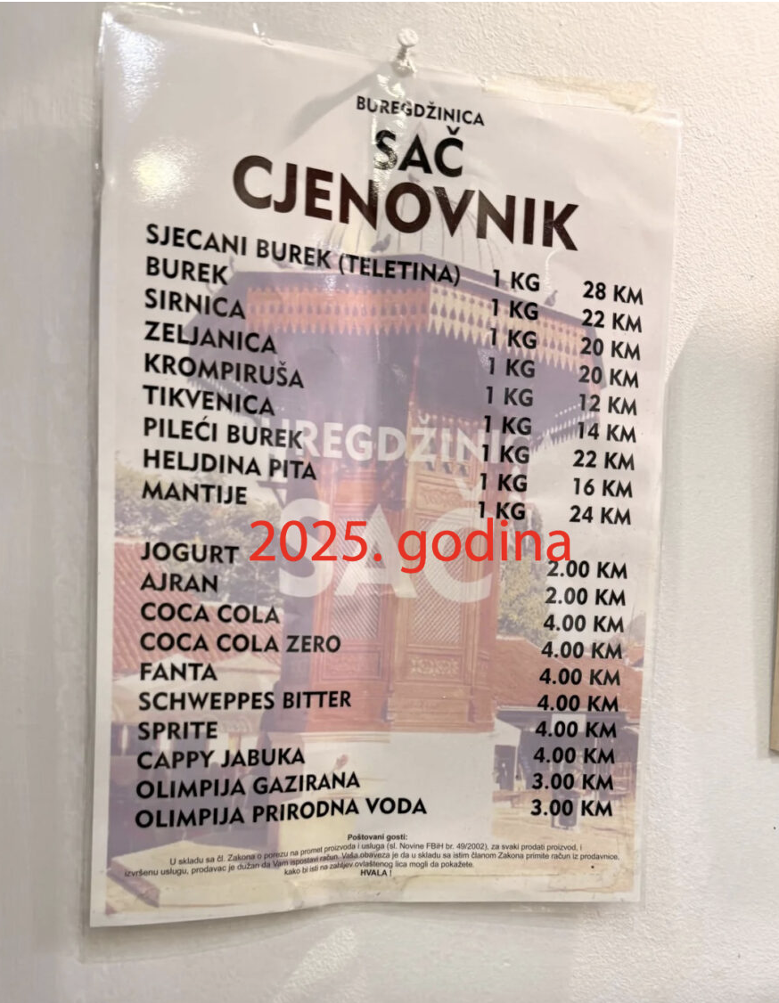Burek postao luksuz: Cijene pita u Sarajevu šokirale građane