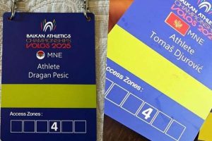 SKANDAL NA PRVENSTVU BALKANA U GRČKOJ: Crnogorski atletičari dobili akreditacije sa trobojkom
