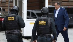 privođenje Milorada Dodika