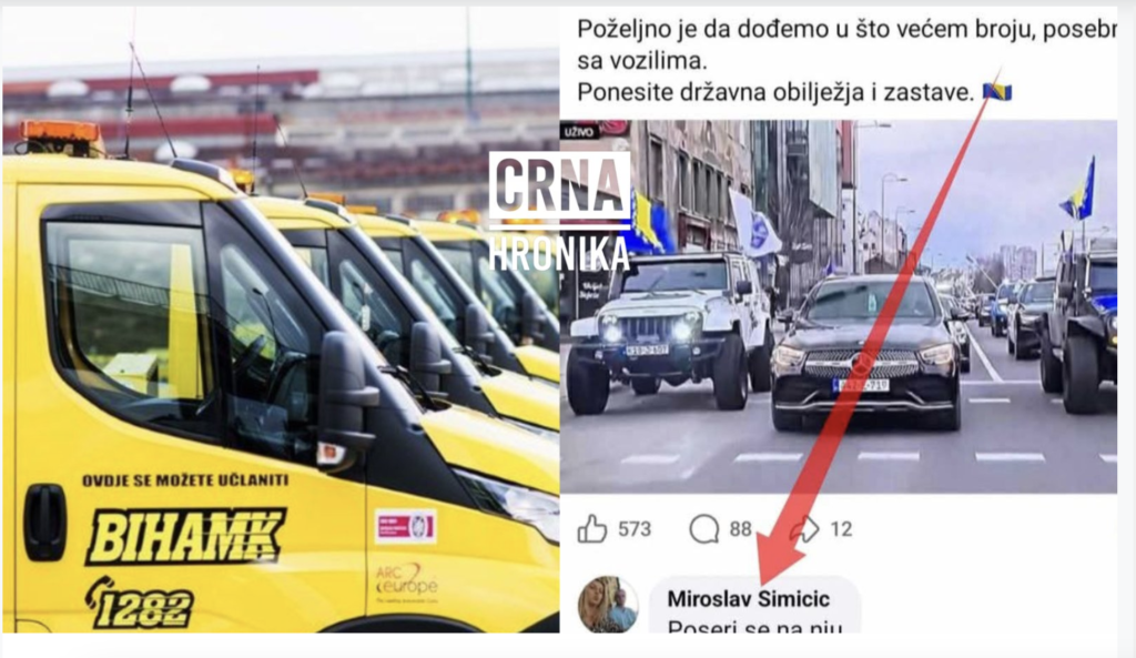 BIHAMK raskinuo saradnju sa šlep službom iz Žepča zbog neprimjerenog komentara o BiH