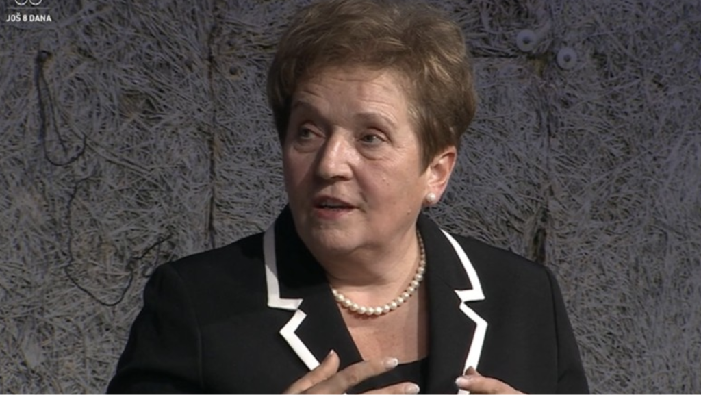 HDZ-ovoj Marini Pendeš zasmetao ljiljan na BHRT-u: Šta će vam to? Kome je to poruka? Pendeš BHRT ljiljan poruka