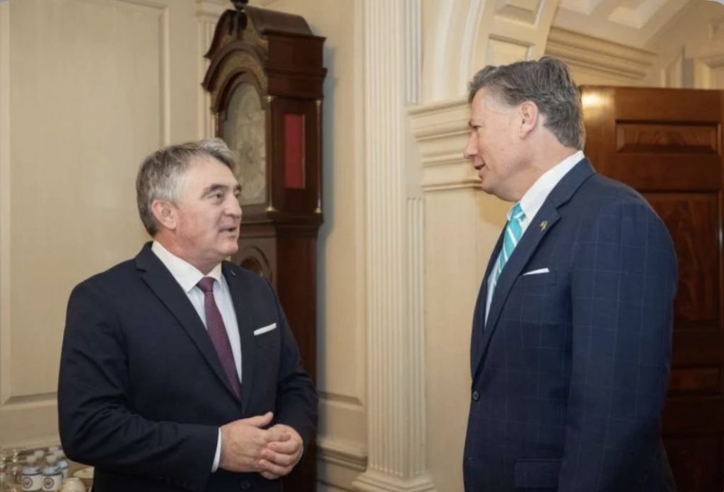 Komšić se javio iz Washingtona: Otkrio šta im je direktno rečeno za Dodika!