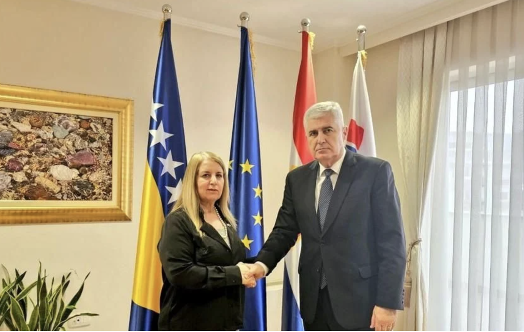 Čović dao podršku Izraelu, ambasadorica poručila: ‘Hrvati u BiH su na pravoj strani historije’