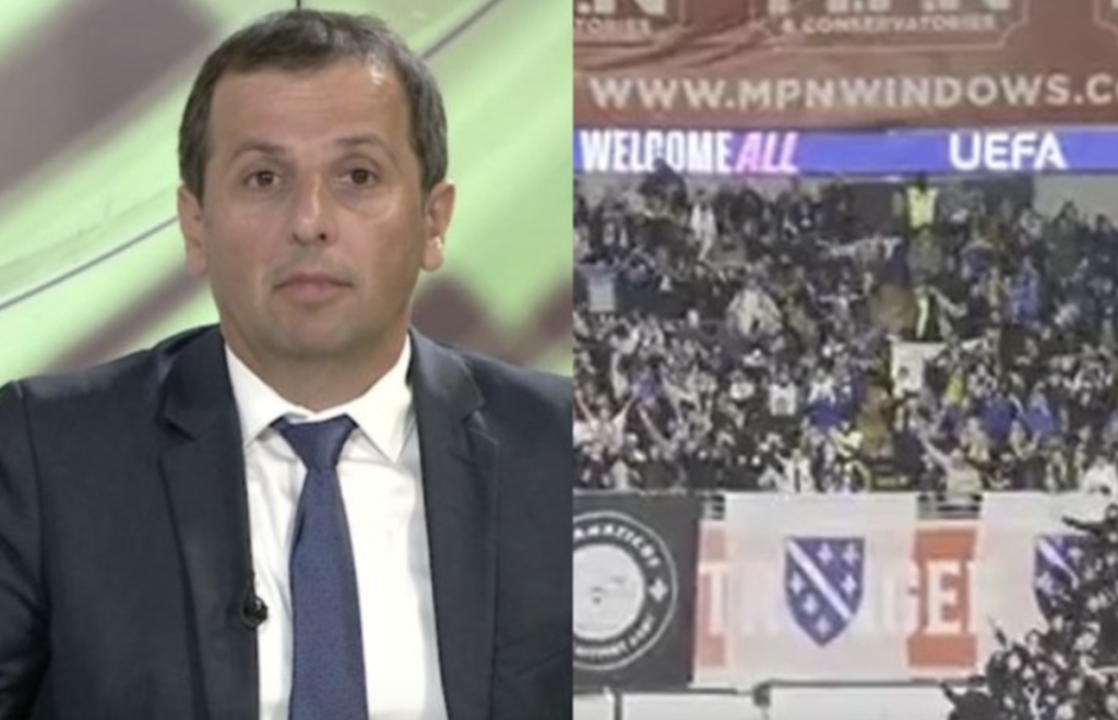 Vukanoviću zasmetale zastave: Zašto reprezentacija BiH igra u opremi koja odgovara zastavi s ljiljanima? Vukanoviću zasmetale zastave: Zašto reprezentacija BiH igra u opremi koja odgovara zastavi s ljiljanima?