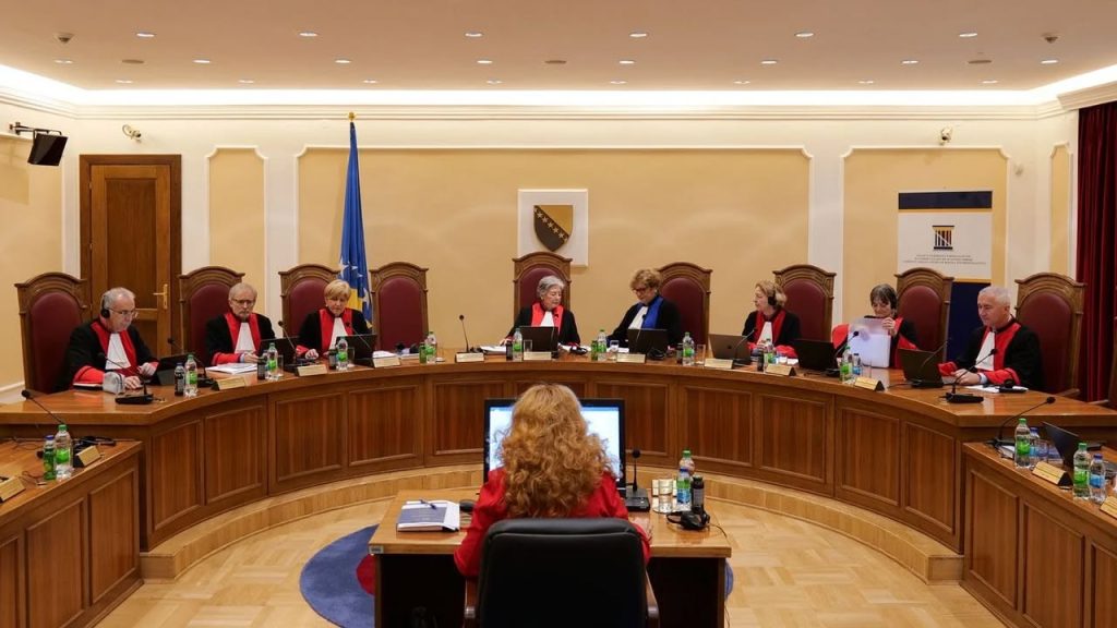 Ustavni sud BiH naložio hitan prekid svih aktivnosti vezanih za Ustav RS Ustavni sud BiH naložio hitan prekid svih aktivnosti vezanih za Ustav RS