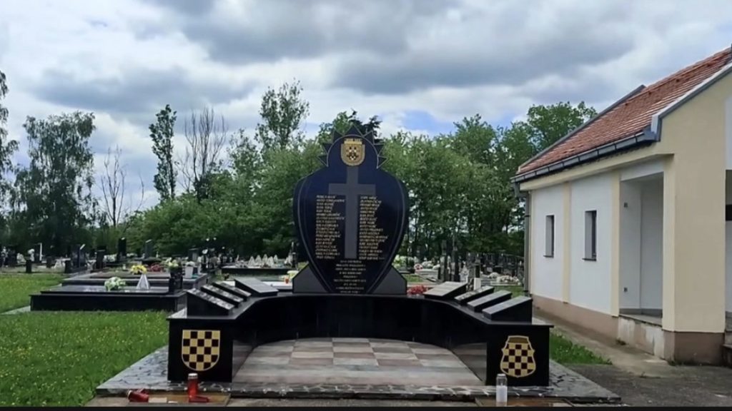 Uklonjen hrvatski spomenik kod Dervente