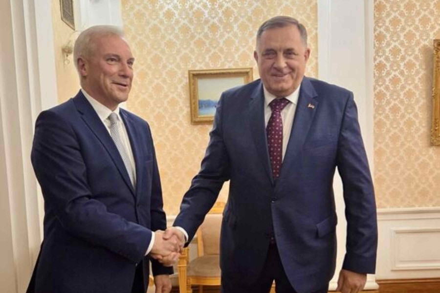 SPREMA SE OPASAN PLAN: Dodik otkrio o čemu je razgovarao sa rukim zvaničnikom
