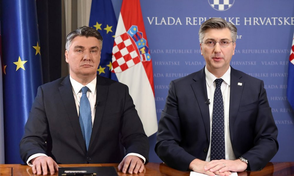 DRAMA NA DANU DRŽAVNOSTI! Milanović nije došao – Plenković odmah uzvratio: Sa Medvedgrada pala oštra poruka pred kamerama!