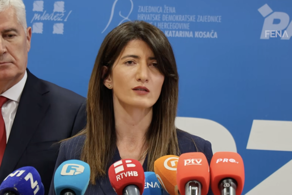 Zaprijetila trećim entitetom u BiH ako se nepravda prema Hrvatima nastavi
