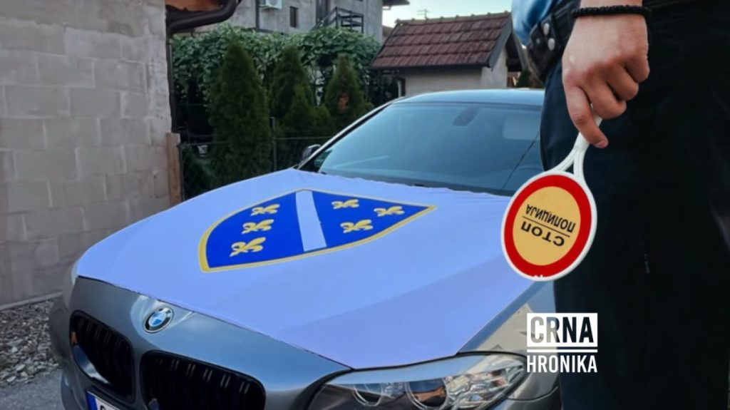 Zbog zastave s ljiljanima zaustavljen u Modriči: Vozač tvrdi da mu je policija oduzela zastavu