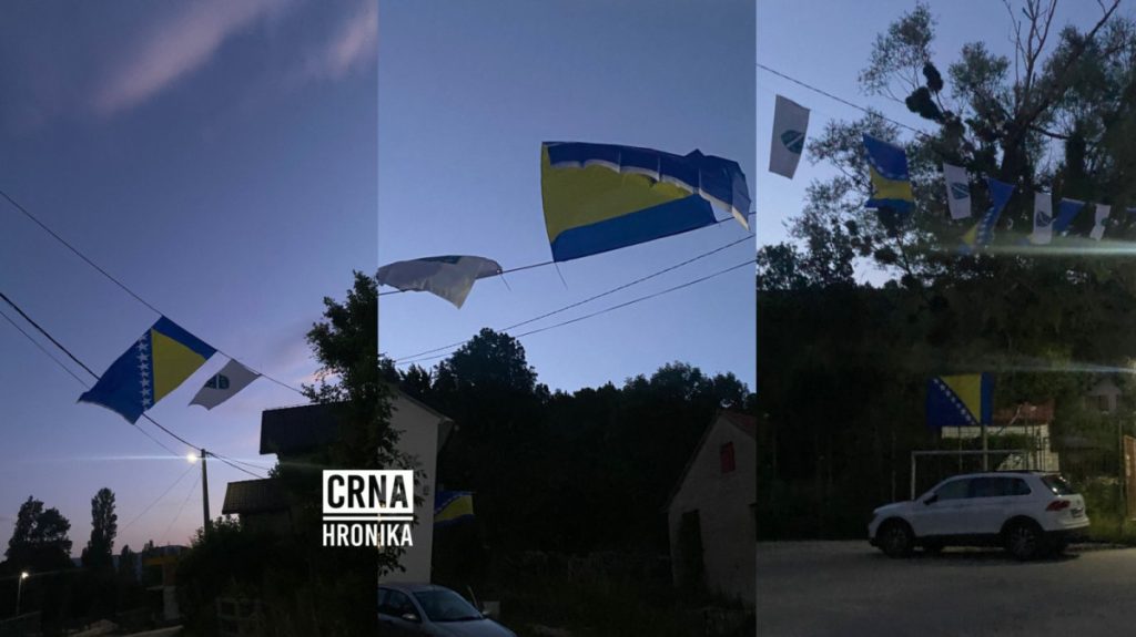 Nakon paljenja zastava kod Livna mještani odgovorili: “Postavili smo još više obilježja Bosne i Hercegovine”
