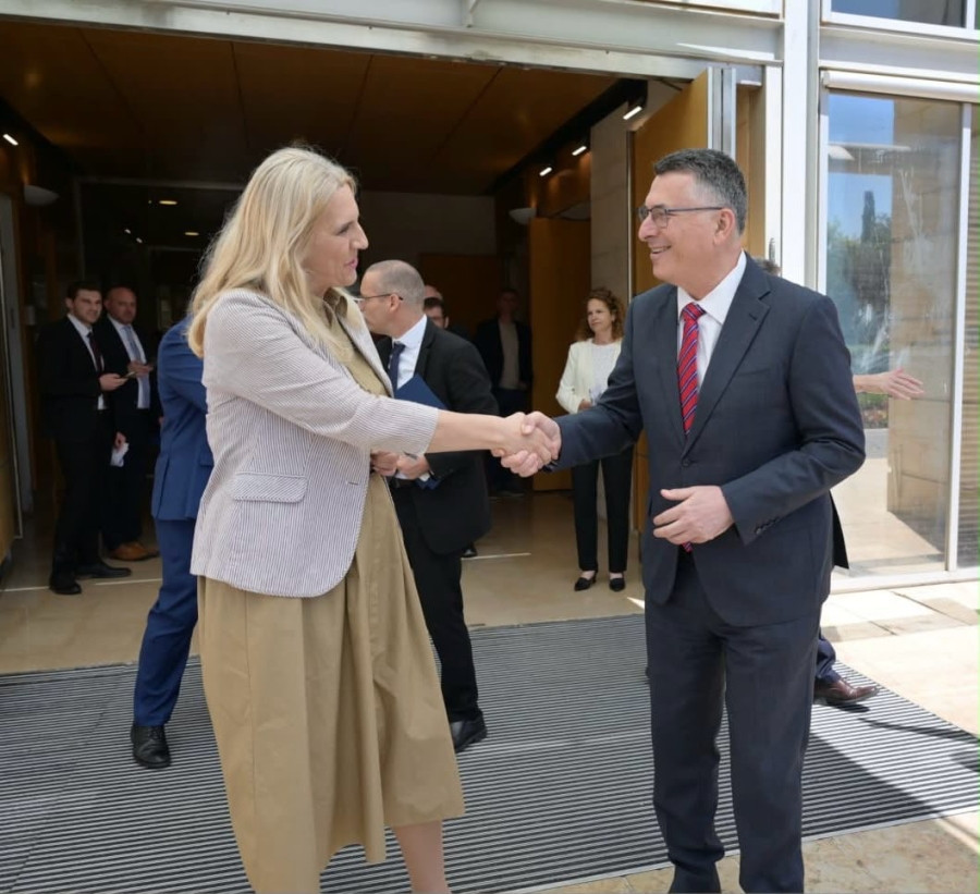 PORUKA KOJA ĆE IZAZVATI REAKCIJE: Pogledajte šta je izraelski ministar objavio nakon sastanka sa Željkom Cvijanović