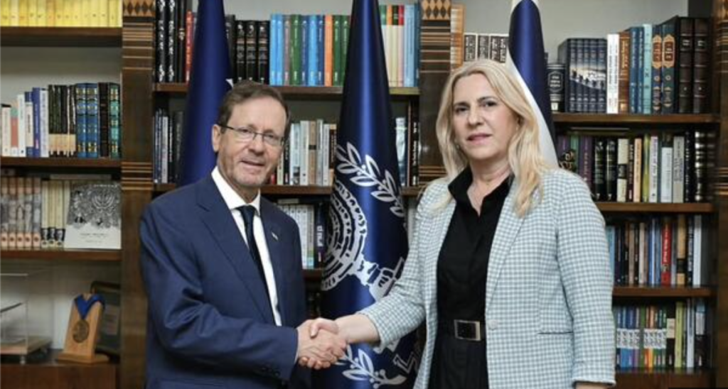 Željka Cvijanović: Izrael uvijek spreman da brani interese Srpske Željka Cvijanović: Izrael uvijek spreman da brani interese Srpske
