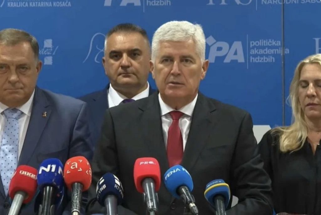 Čović se zahvalio Dodiku i poslao oštru poruku