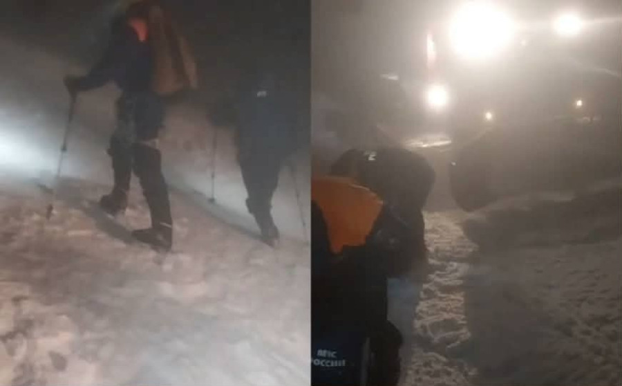 ZASTRAŠUJUĆI SNIMAK SA PLANINE ELBRUS NA KOJOJ SU POGINULI BH. DRŽAVLJANI: Brzina vjetra dostigla 70 km/h