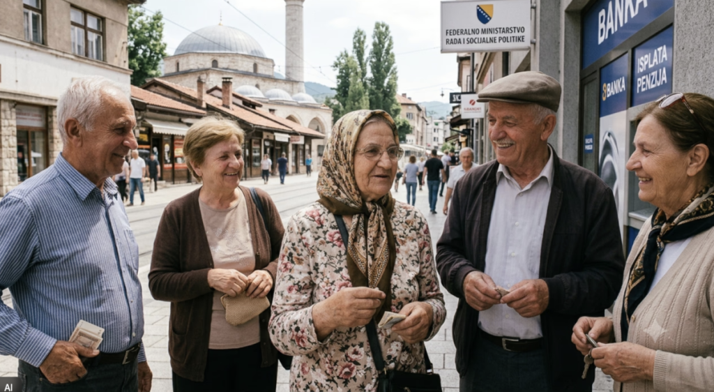 Od danas veće penzije u FBiH za 469.000 penzionera: Prosječna prvi put prelazi 900 KM U Federaciji