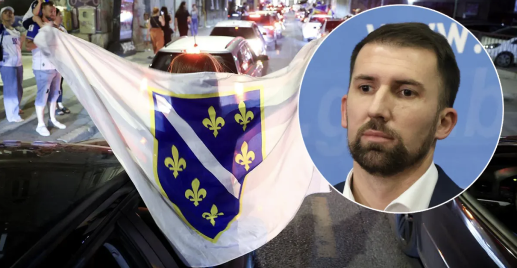 Ministar podnio krivičnu prijavu protiv policije u RS-u zbog zastave s ljiljanima Ministar podnio krivičnu prijavu protiv policije u RS-u zbog zastave s ljiljanima