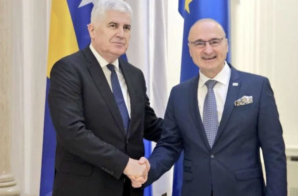 Grlić Radman: Priželjkujem hrvatsku izbornu jedinicu, Kovačević ugrožava mir Grlić Radman: Priželjkujem hrvatsku izbornu jedinicu, Kovačević ugrožava mir
