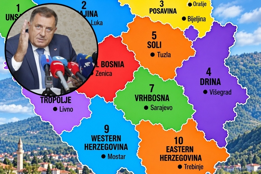 NERVNI SLOM U BANJALUCI: Dodik kipti od bijesa zbog novog plana za ustavnu reformu države – “BiH je nemoguća država u slobodnom padu”
