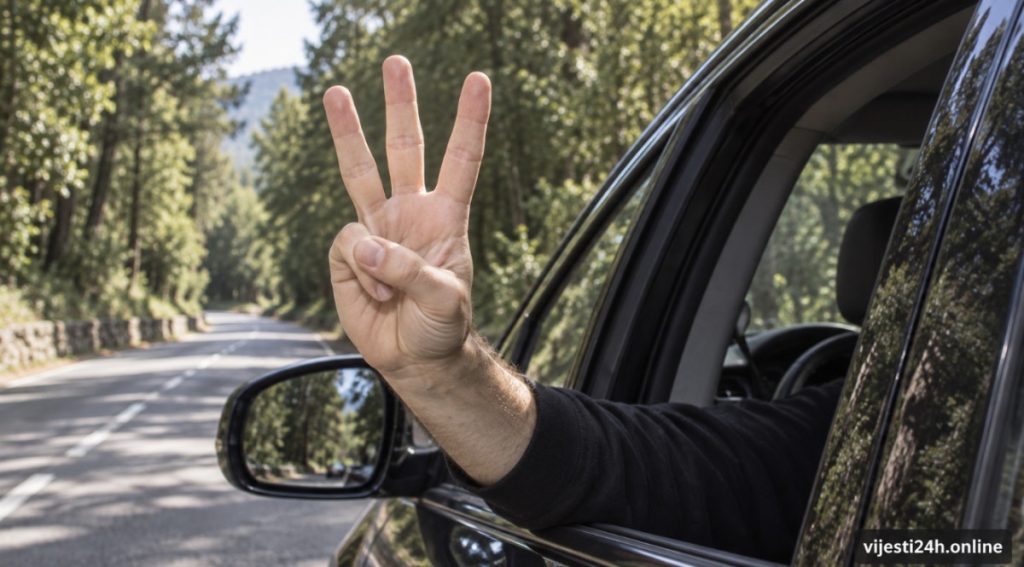 Četvorica muškaraca iz Srbije uhapšena u Goraždu: Iz automobila pokazivali tri prsta