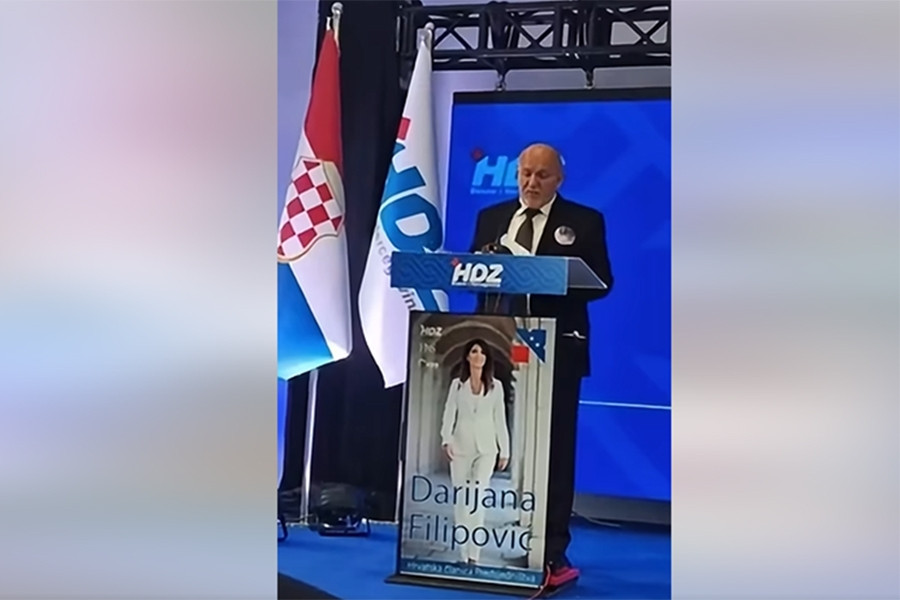 SRAMNO, ODVRATNO, BIJEDNO: Pogledajte govor HDZ-ovca Josipa Jerkovića na predizbornom skupu u Derventi…