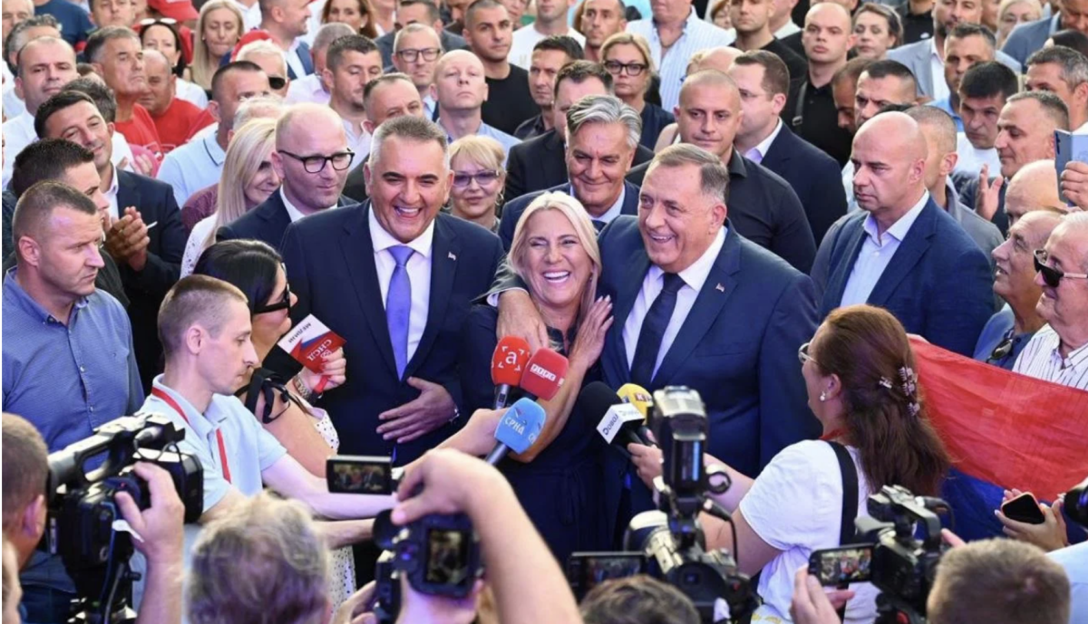 Dodik skandaloznim govorom započeo kampanju SNSD-a: “Smeta nam granica na Drini i radimo na tome da ne postoji”