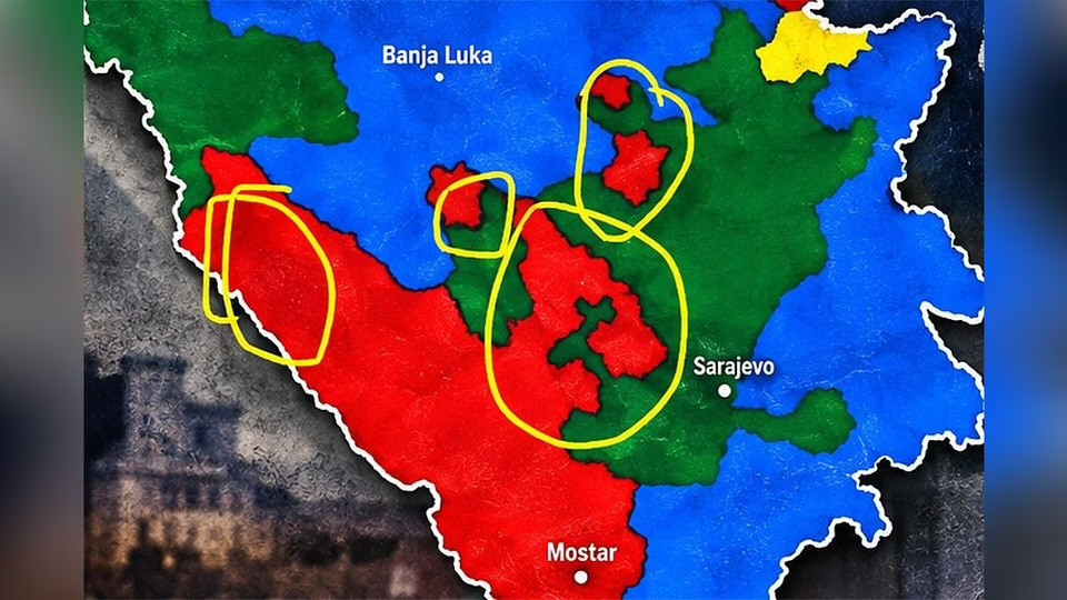 Širi se nova karta podjele BiH: Prijedlozi za preustroj države u jeku separatističkin najava