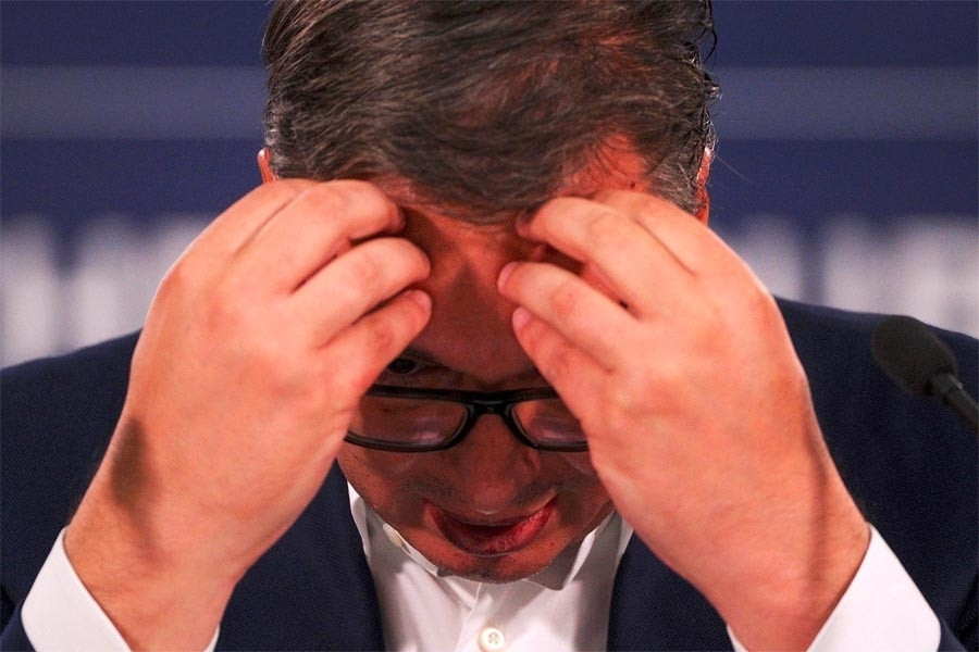 GOTOV JE!: Vučić ima dvije mogućnosti, da prizna totalni poraz ili da pred svima navuče fantomku