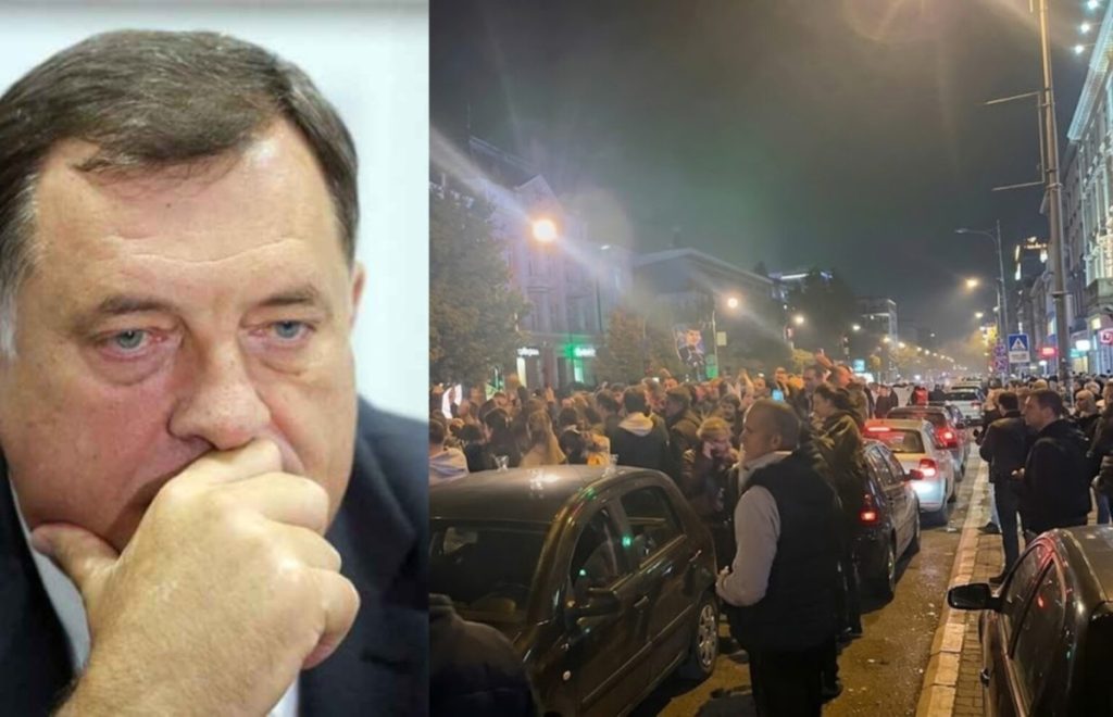 “MILE, LOPOVE!”: Banjalučani proslavili pobjedu studenata u Srbiji uz jasnu poruku Miloradu Dodiku (VIDEO)
